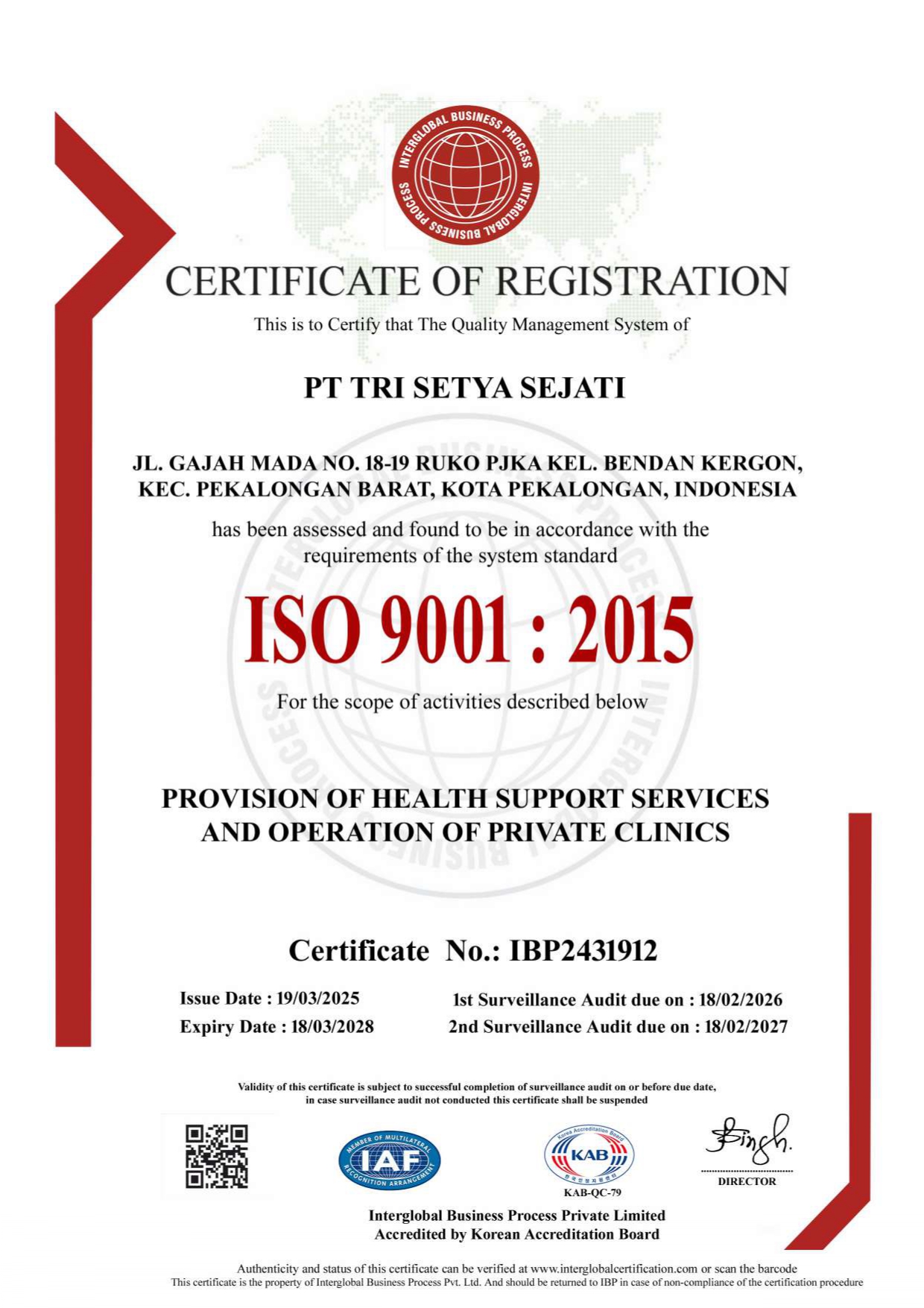 ISO 9001:2015